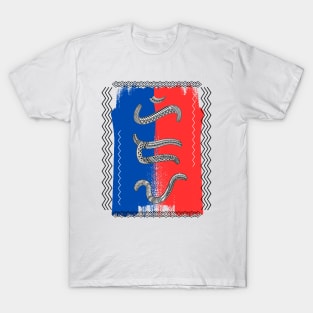 Philippine Flag / Baybayin word Hiraya (Imagination) T-Shirt